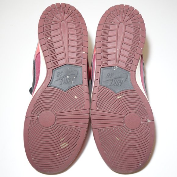 Nike SB Dunk Laser Crimson Red Low Top Sneakers w/ Original Box, Size 10.5 - Picture 10 of 10